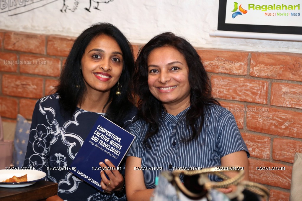 Compositions, Creative Words and Travelogue Book Launch by Dr. Vandana Deshmukh at Genuine Broaster Chicken, Hyderabad