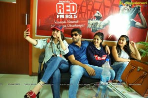 Husharu Team at Radio Station Red FM Rajahmundry