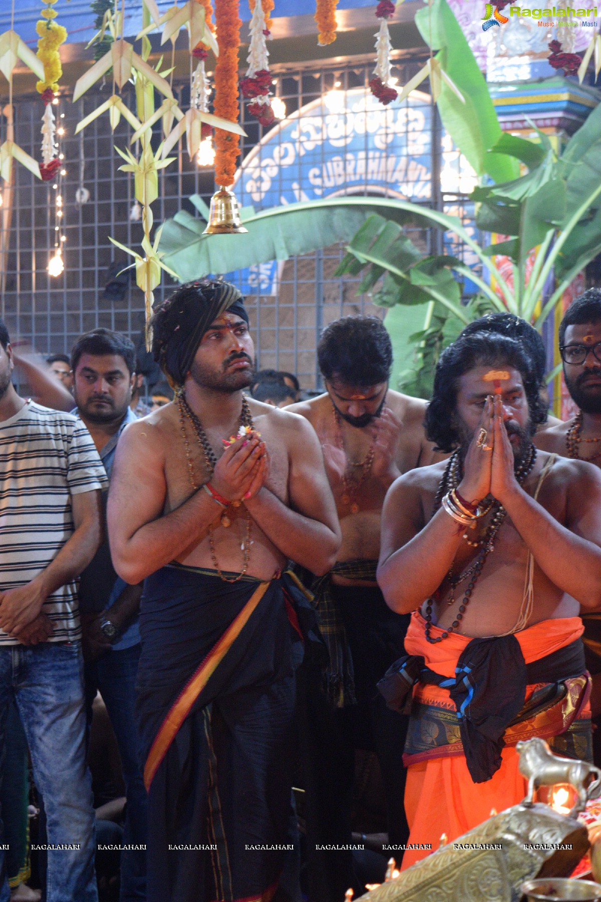 Sharwanand Performs Ayyappa Maha Padi Pooja
