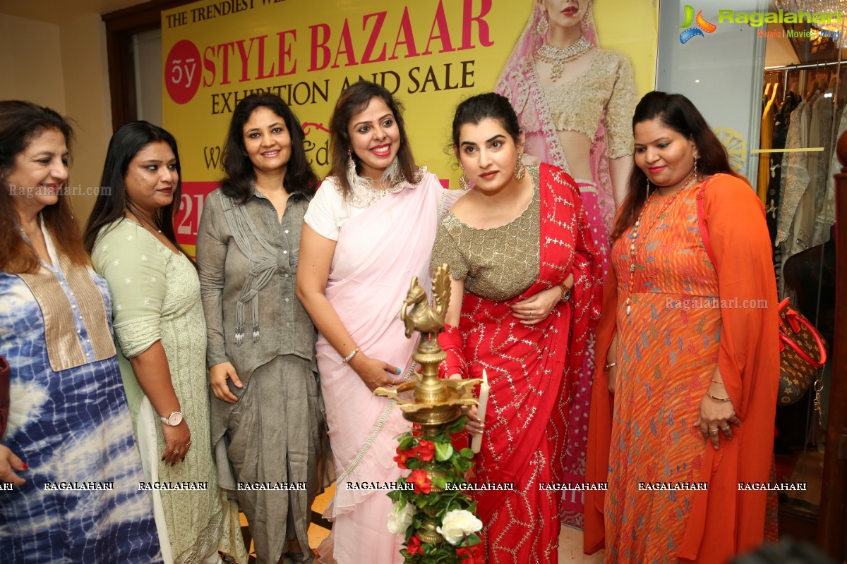 Archana Shastry Launches The Latest Fashion Exhibition of Style Bazaar @ Taj Krishna