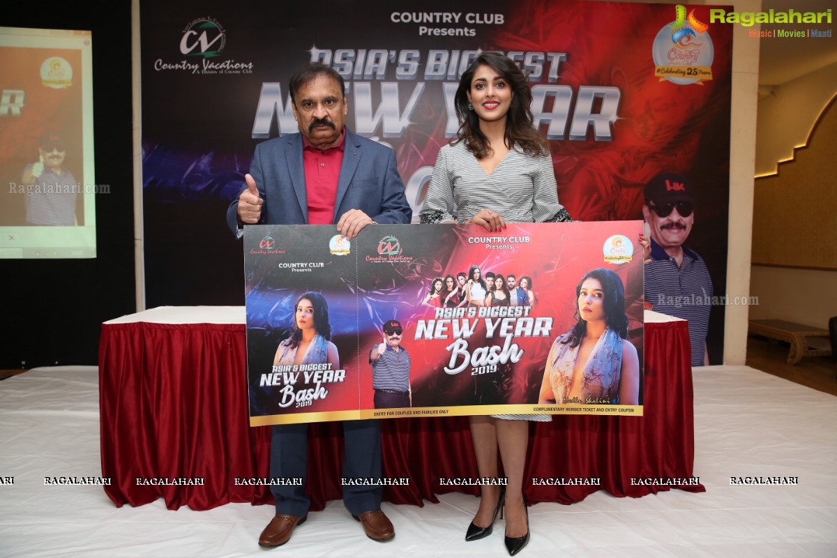 Asia’s biggest New Year Bash 2019 Poster Launch by Country Club Begumpet
