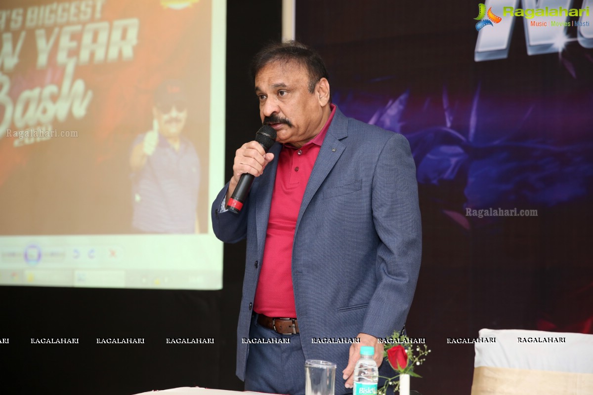 Asia’s biggest New Year Bash 2019 Poster Launch by Country Club Begumpet