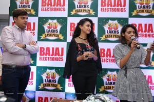 Nitya Naresh Picks up Bajaj Electronics Lucky Draw Winner