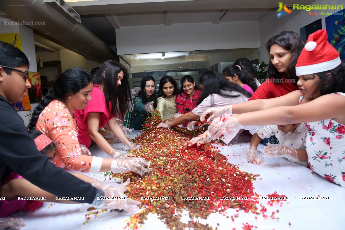 Cake Mixing Ceremony @ Beyond Coffee, Banjara Hills in Hyderabad