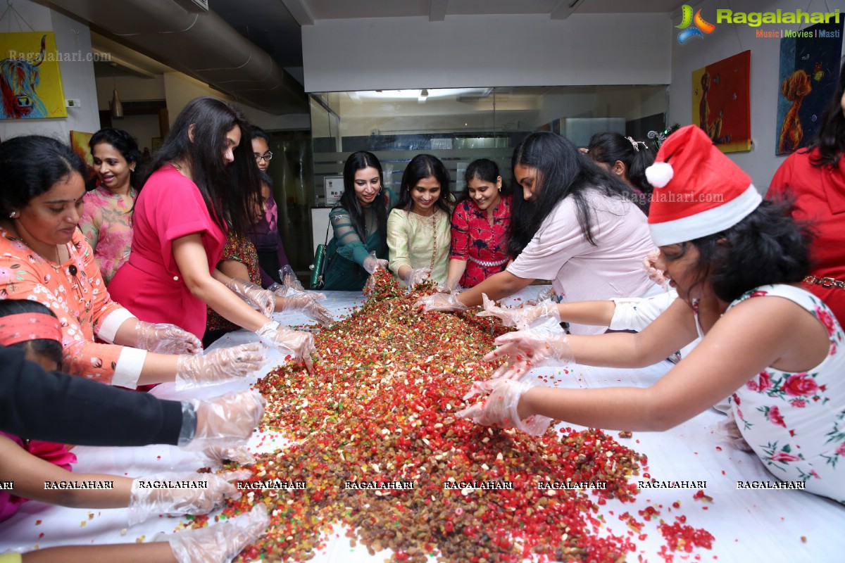 Cake Mixing Ceremony @ Beyond Coffee, Banjara Hills in Hyderabad