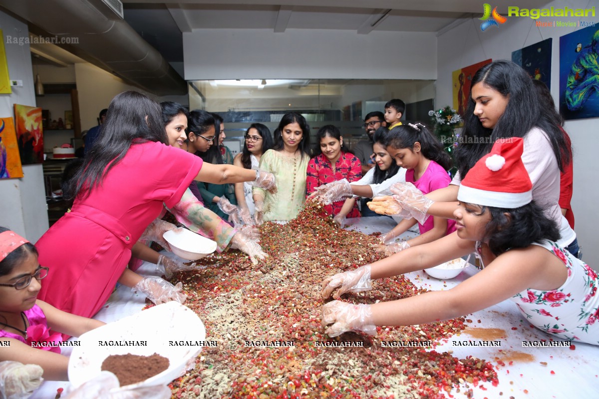 Cake Mixing Ceremony @ Beyond Coffee, Banjara Hills in Hyderabad