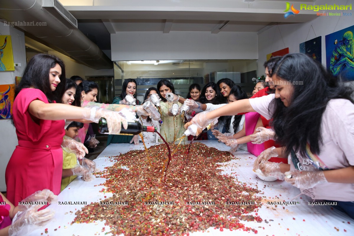 Cake Mixing Ceremony @ Beyond Coffee, Banjara Hills in Hyderabad