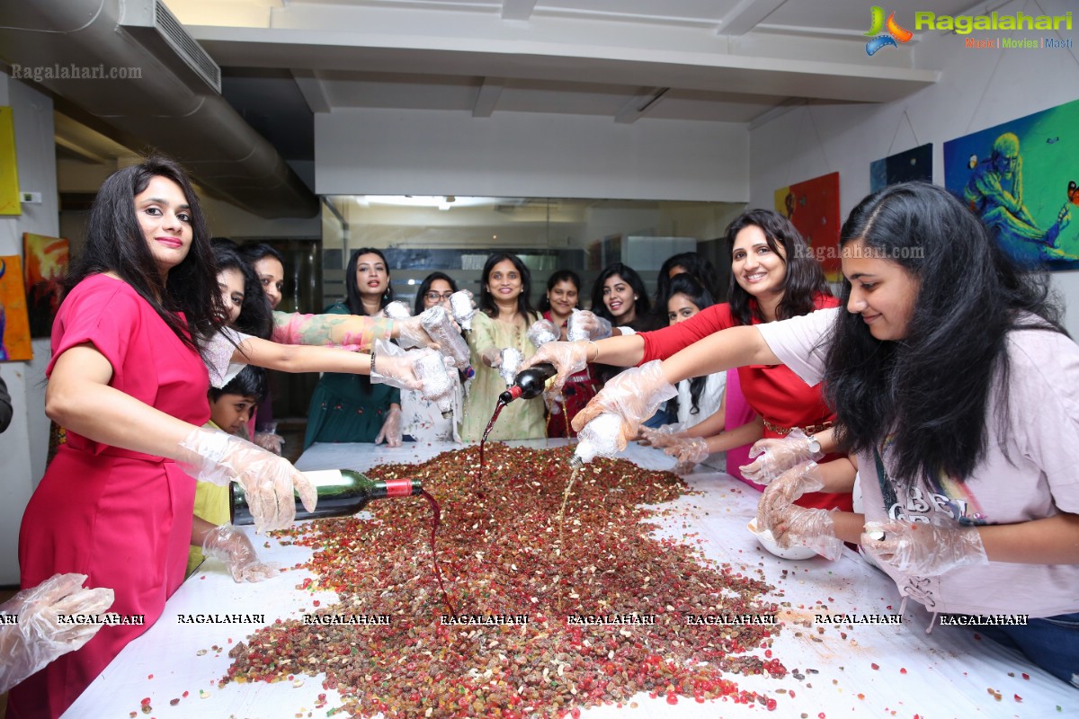 Cake Mixing Ceremony @ Beyond Coffee, Banjara Hills in Hyderabad
