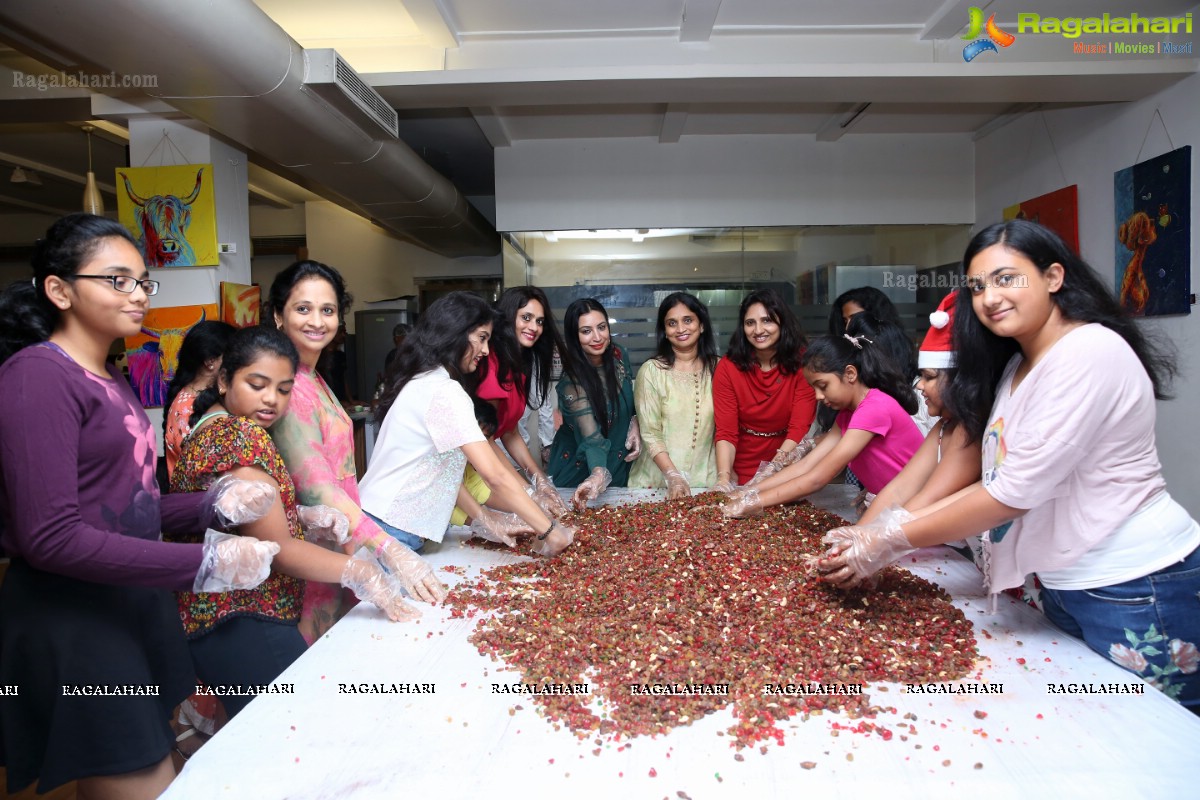 Cake Mixing Ceremony @ Beyond Coffee, Banjara Hills in Hyderabad