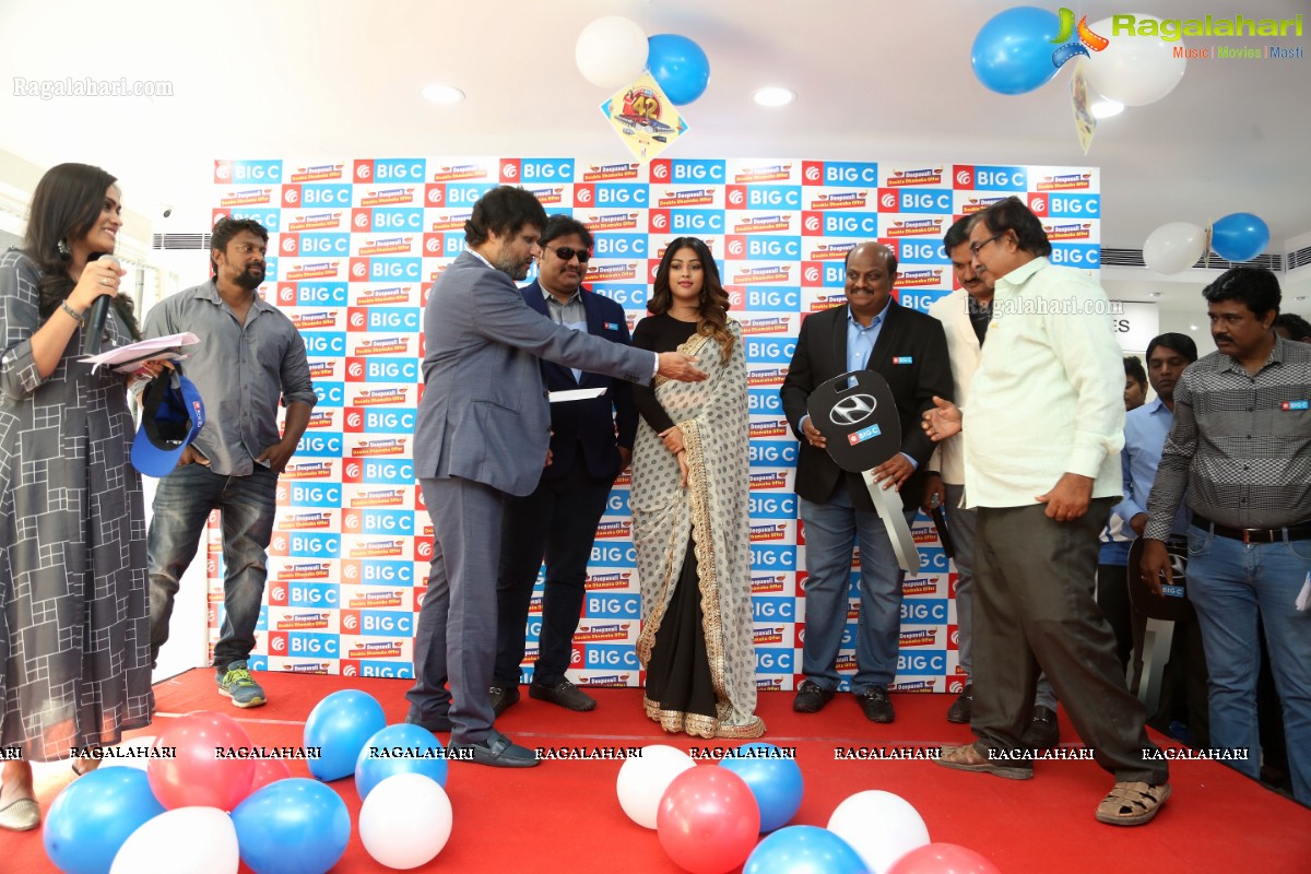 Anu Emmanuel Announces BIG C Deepavali Double Dhamaka Offer Winners