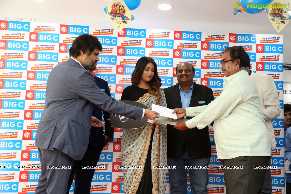 Anu Emmanuel Announces BIG C Deepavali Double Dhamaka Offer Winners