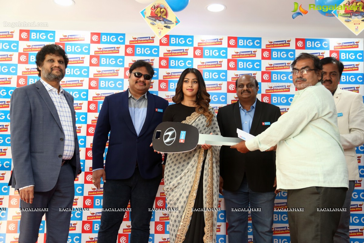 Anu Emmanuel Announces BIG C Deepavali Double Dhamaka Offer Winners