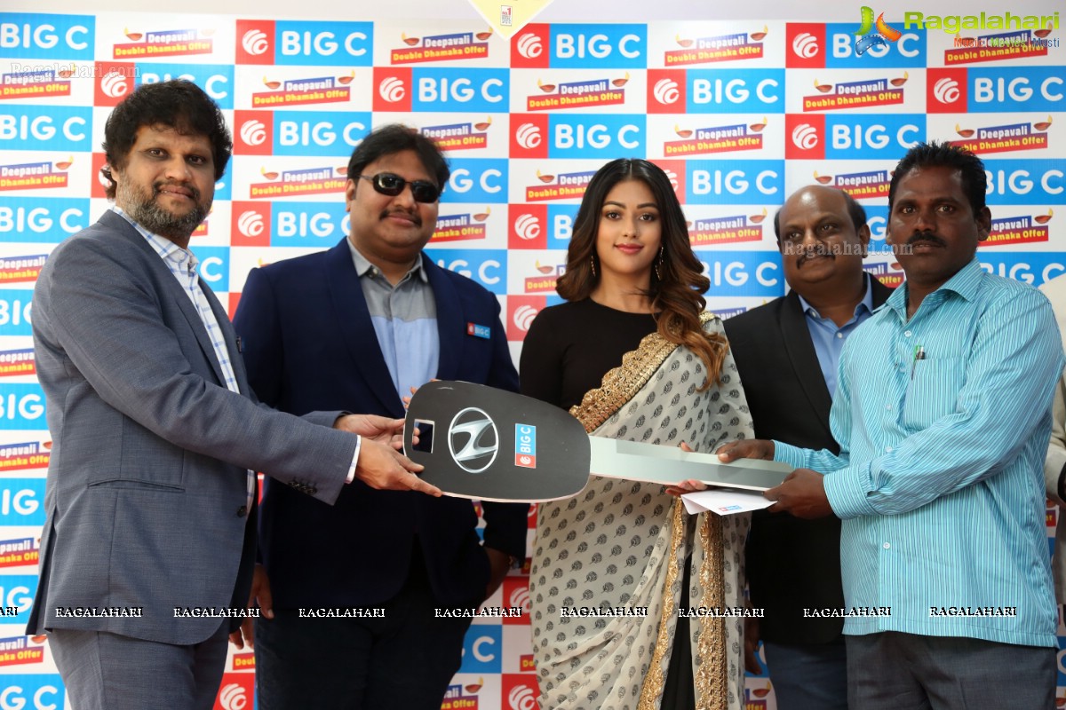 Anu Emmanuel Announces BIG C Deepavali Double Dhamaka Offer Winners