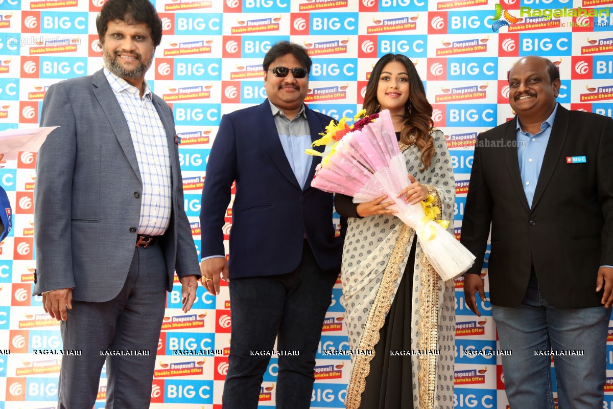 Anu Emmanuel Announces BIG C Deepavali Double Dhamaka Offer Winners