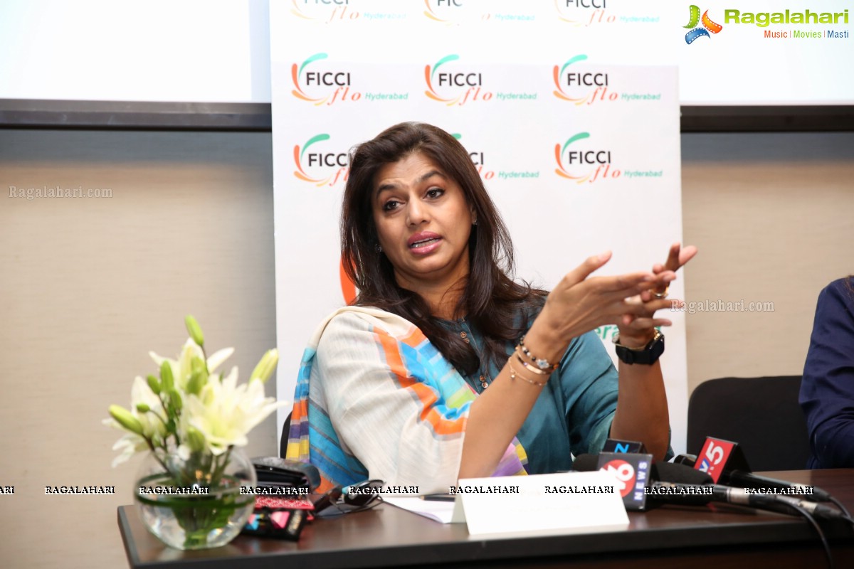 FICCI FLO Press Conference To Brief About 3rd Inter-State Meet of FLO at Park Hyatt