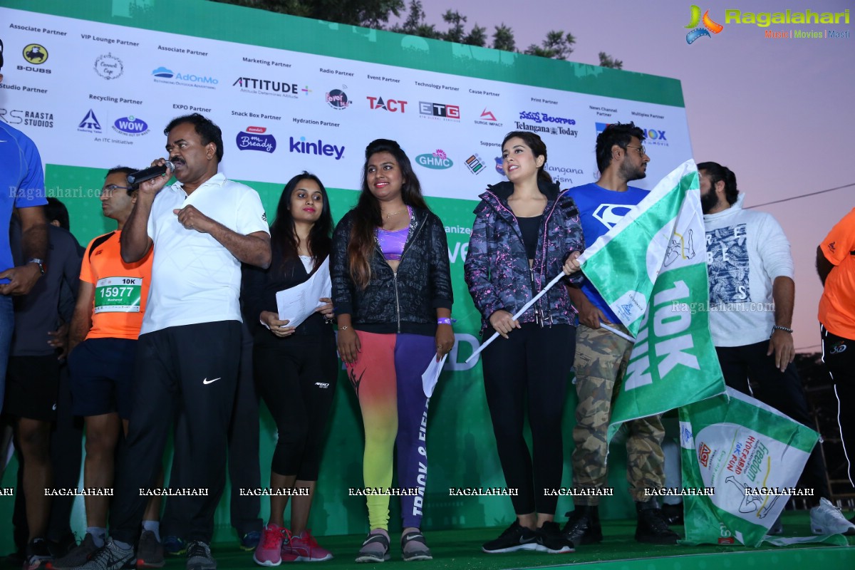 16th edition of ‘Freedom Hyderabad 10K Run 2018’ at Necklace Road