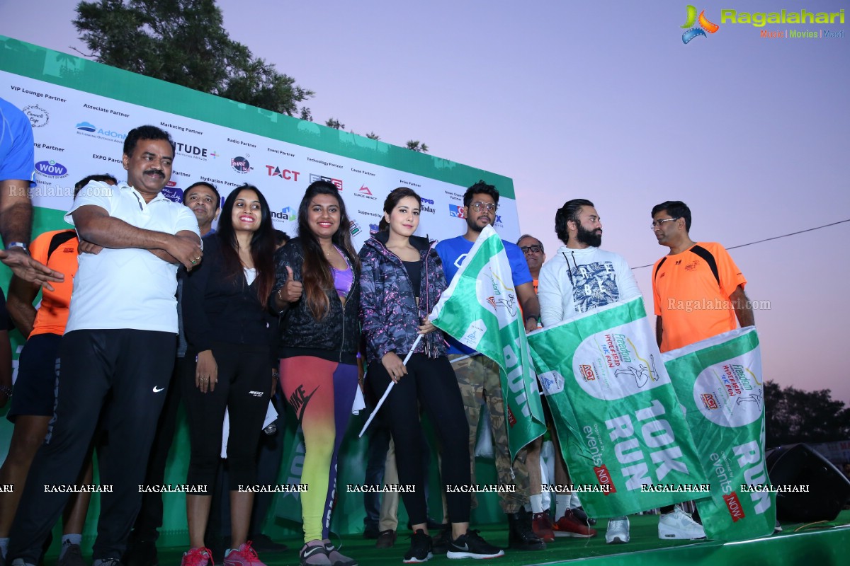 16th edition of ‘Freedom Hyderabad 10K Run 2018’ at Necklace Road