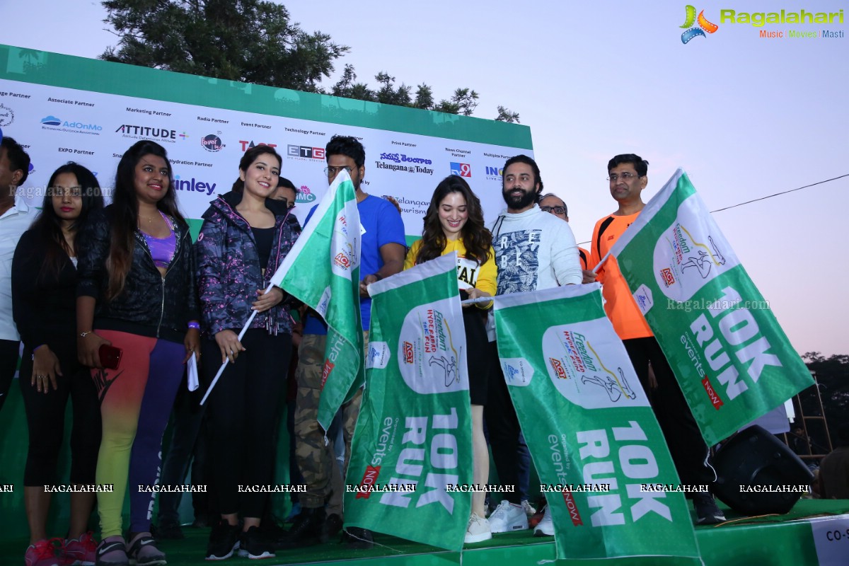 16th edition of ‘Freedom Hyderabad 10K Run 2018’ at Necklace Road