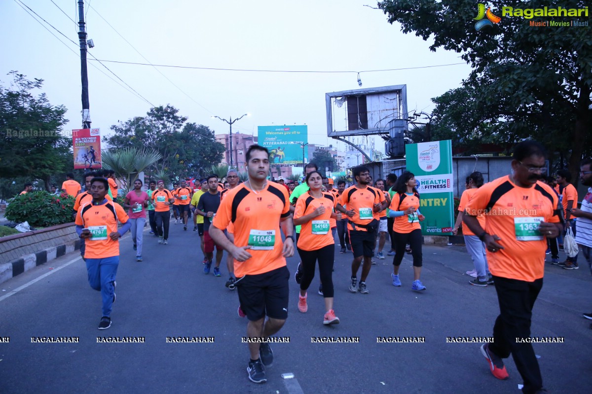 16th edition of ‘Freedom Hyderabad 10K Run 2018’ at Necklace Road