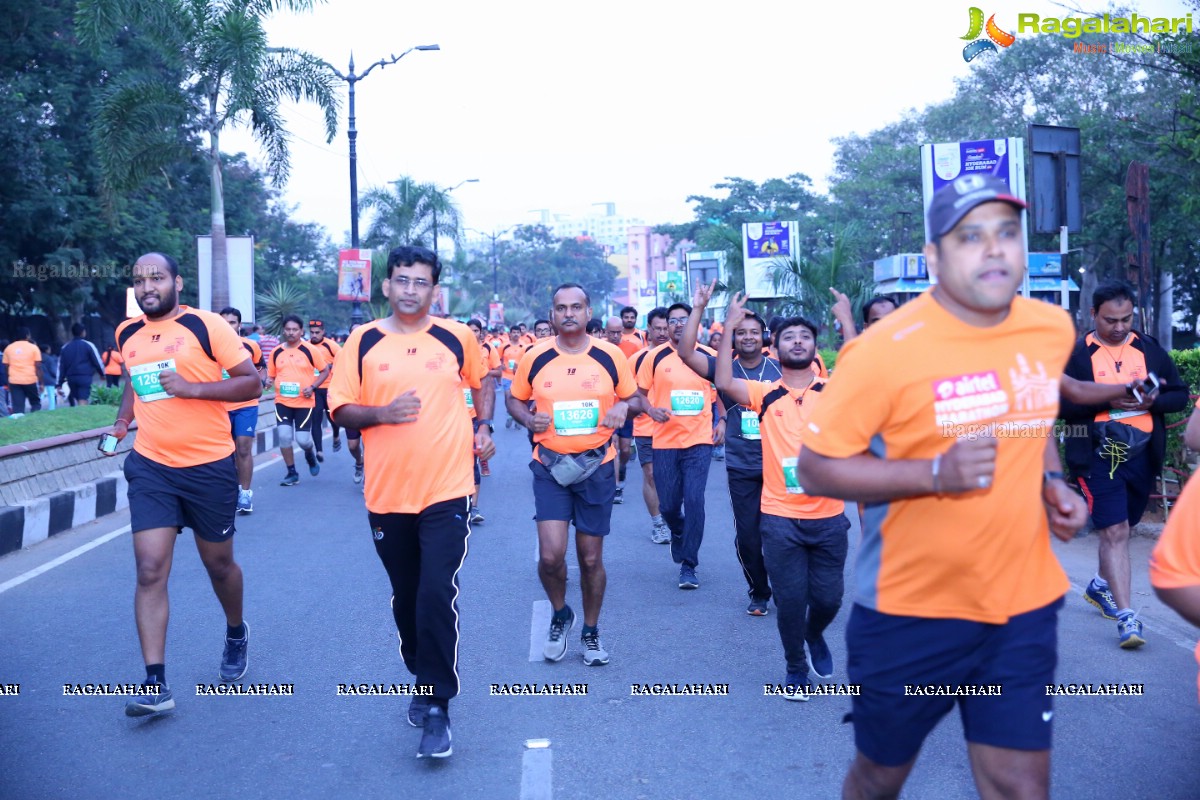 16th edition of ‘Freedom Hyderabad 10K Run 2018’ at Necklace Road