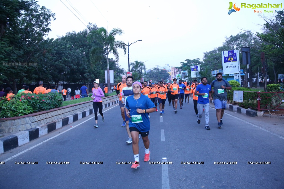 16th edition of ‘Freedom Hyderabad 10K Run 2018’ at Necklace Road