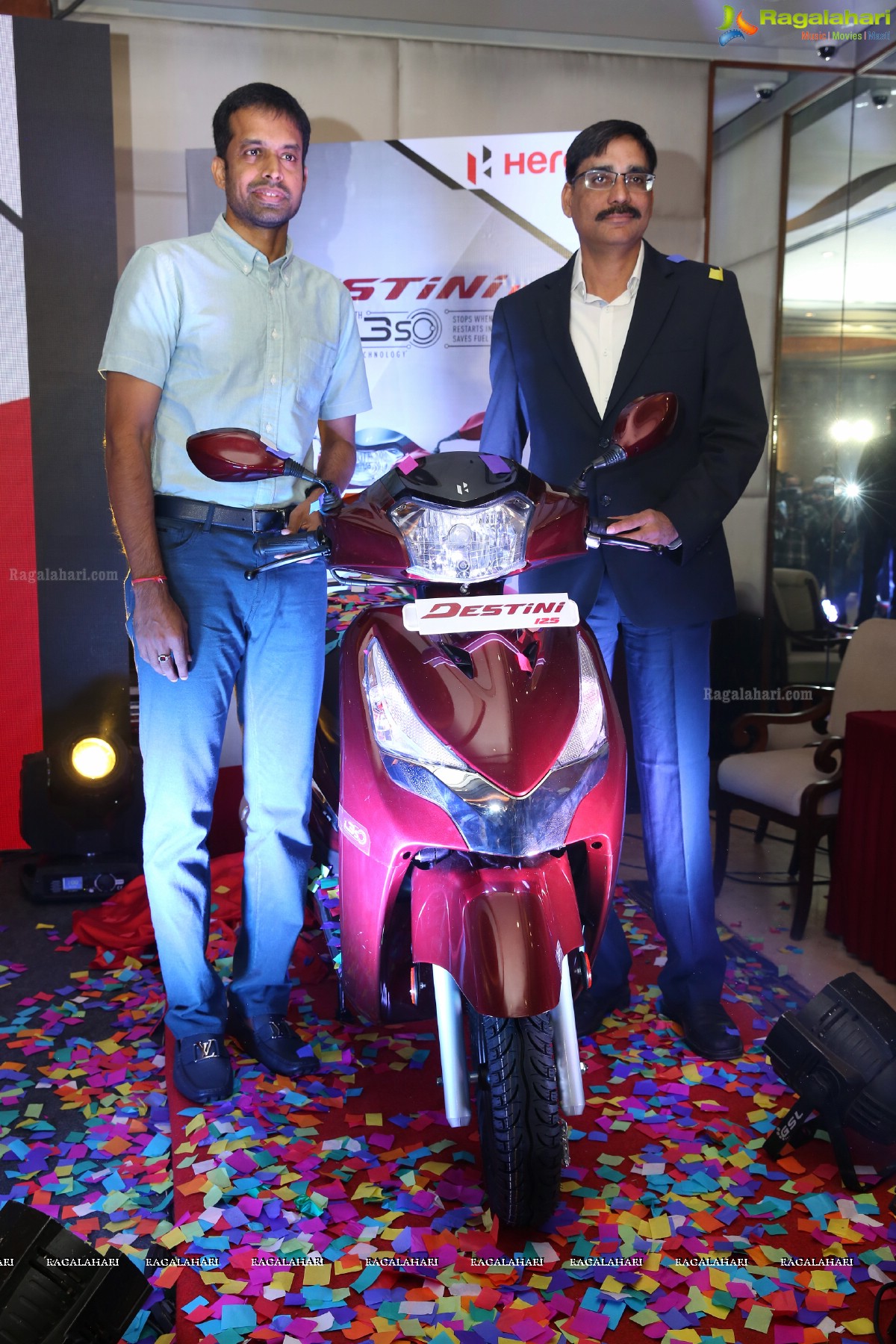 Pullela Gopichand Launches The Hero Motocorp Destini 125