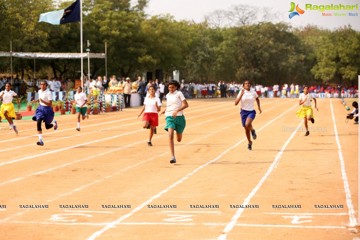 Hyderabad Public School Annual Sports Day 2018 Curtain Raiser @ Basalath Jah Stadium, Begumpet, Hyderabad