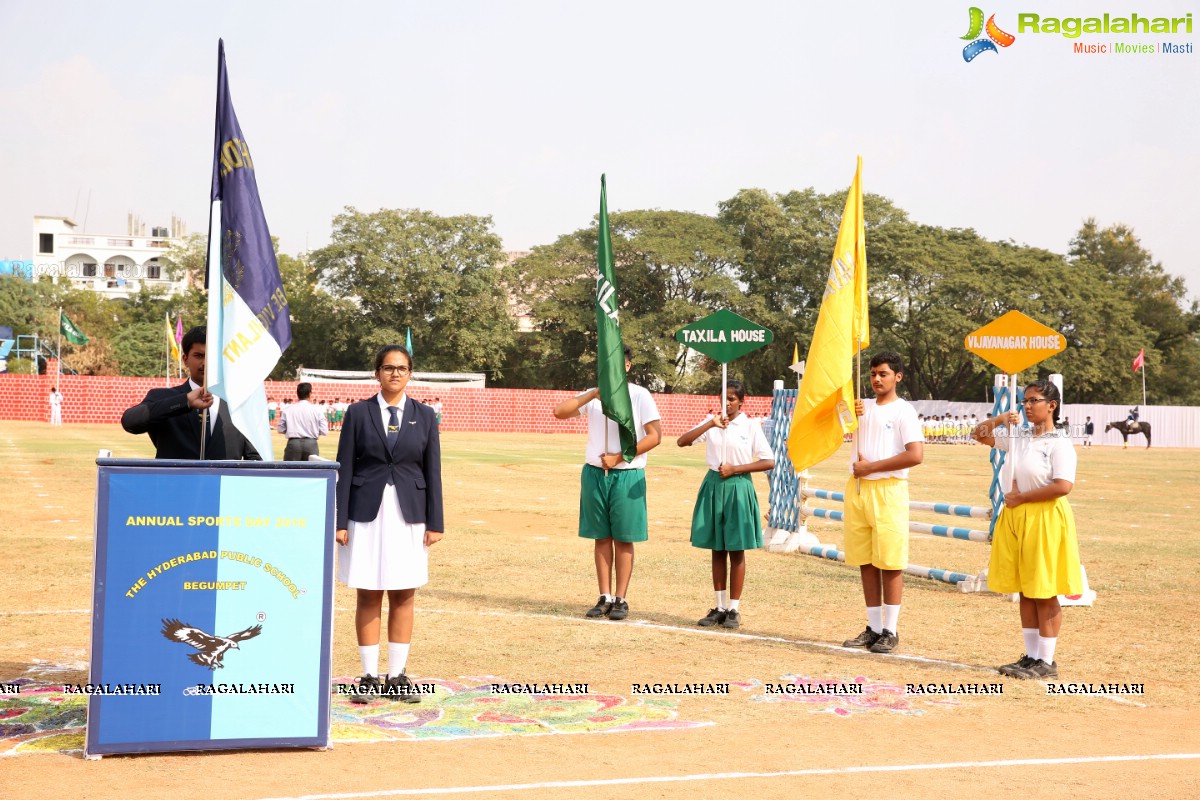 Hyderabad Public School Annual Sports Day 2018 Curtain Raiser @ Basalath Jah Stadium, Begumpet, Hyderabad