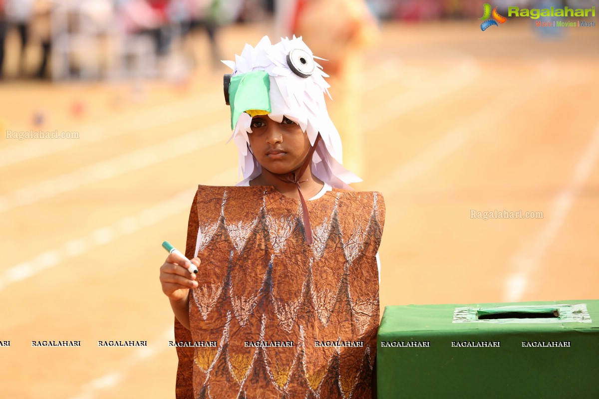 Hyderabad Public School Annual Sports Day 2018 Curtain Raiser @ Basalath Jah Stadium, Begumpet, Hyderabad