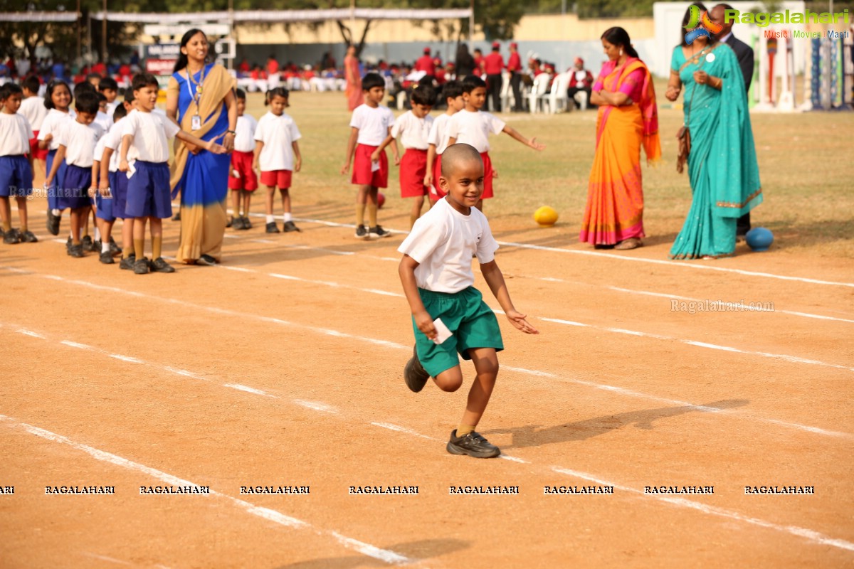 Hyderabad Public School Annual Sports Day 2018 Curtain Raiser @ Basalath Jah Stadium, Begumpet, Hyderabad