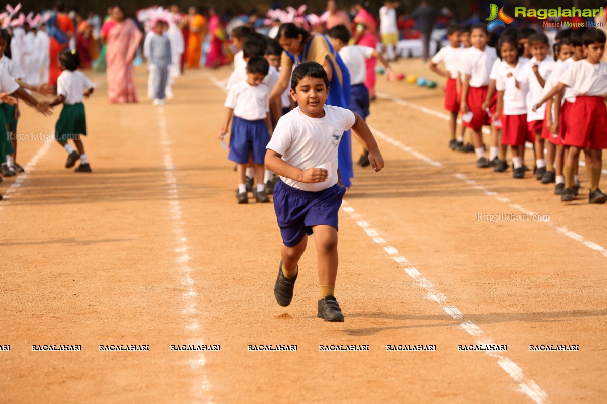 Hyderabad Public School Annual Sports Day 2018 Curtain Raiser @ Basalath Jah Stadium, Begumpet, Hyderabad