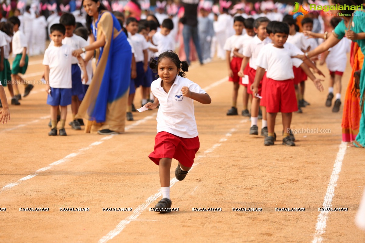 Hyderabad Public School Annual Sports Day 2018 Curtain Raiser @ Basalath Jah Stadium, Begumpet, Hyderabad
