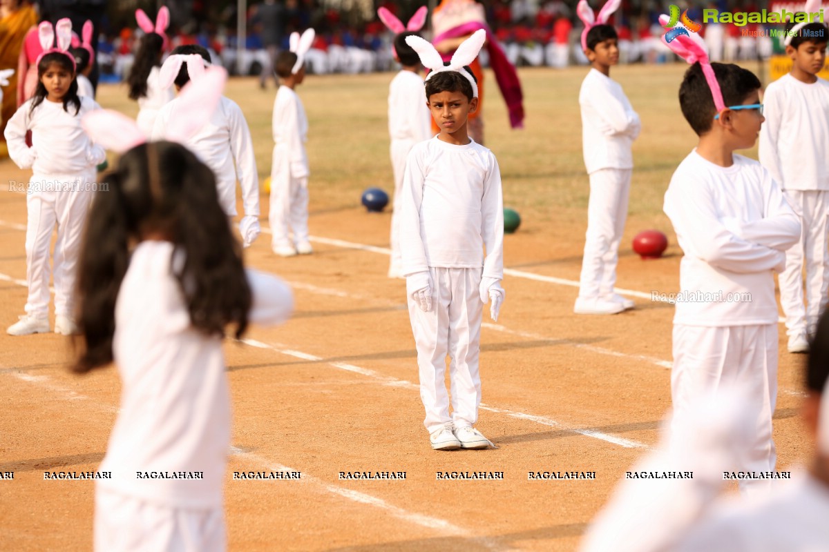 Hyderabad Public School Annual Sports Day 2018 Curtain Raiser @ Basalath Jah Stadium, Begumpet, Hyderabad