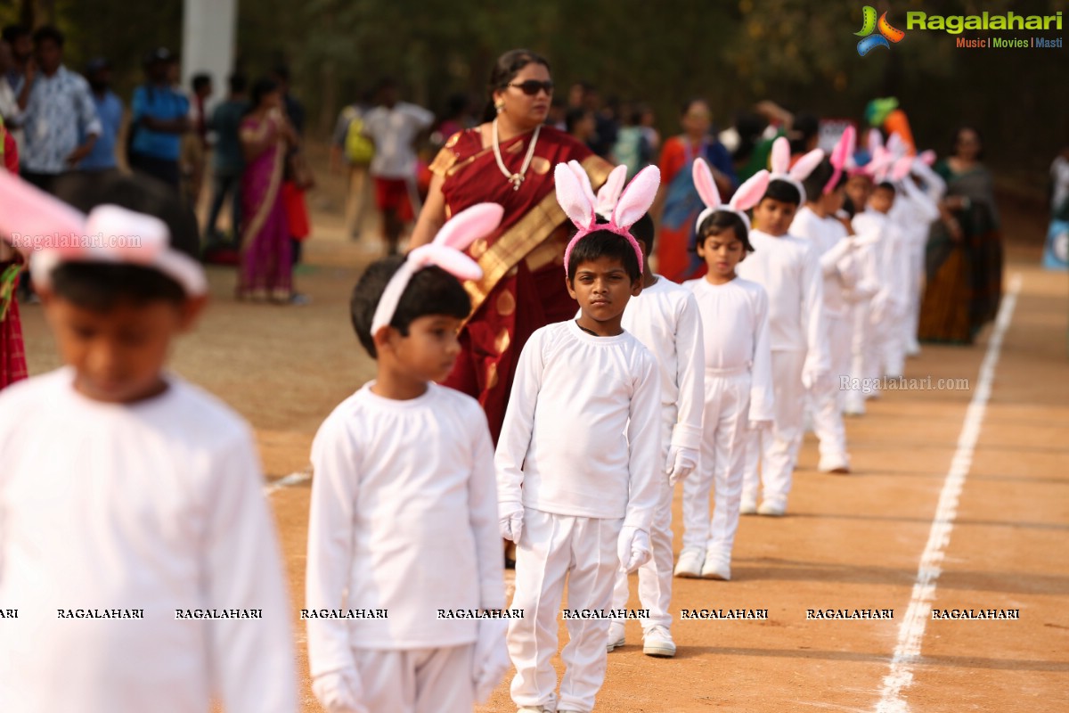 Hyderabad Public School Annual Sports Day 2018 Curtain Raiser @ Basalath Jah Stadium, Begumpet, Hyderabad