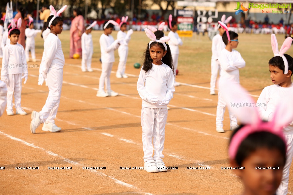 Hyderabad Public School Annual Sports Day 2018 Curtain Raiser @ Basalath Jah Stadium, Begumpet, Hyderabad