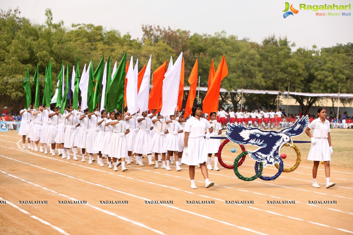 Hyderabad Public School Annual Sports Day 2018 Curtain Raiser @ Basalath Jah Stadium, Begumpet, Hyderabad