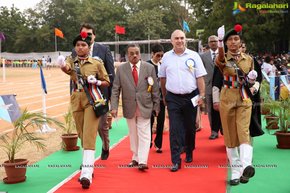 Hyderabad Public School Annual Sports Day 2018 Curtain Raiser @ Basalath Jah Stadium, Begumpet, Hyderabad