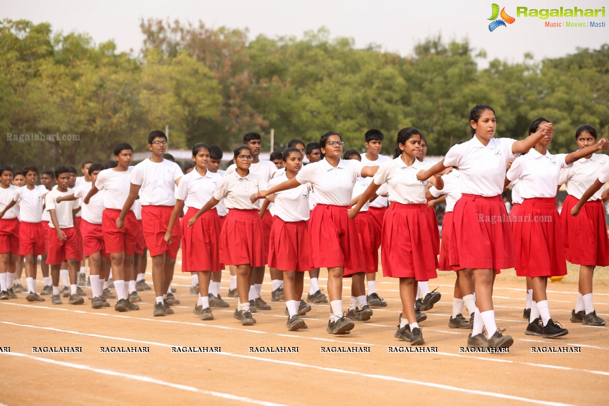 Hyderabad Public School Annual Sports Day 2018 Curtain Raiser @ Basalath Jah Stadium, Begumpet, Hyderabad