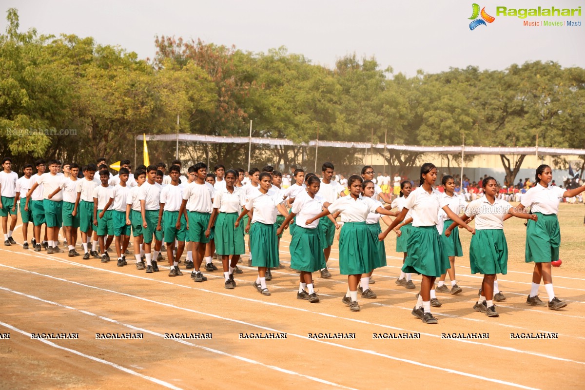 Hyderabad Public School Annual Sports Day 2018 Curtain Raiser @ Basalath Jah Stadium, Begumpet, Hyderabad