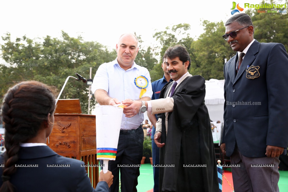 Hyderabad Public School Annual Sports Day 2018 Curtain Raiser @ Basalath Jah Stadium, Begumpet, Hyderabad