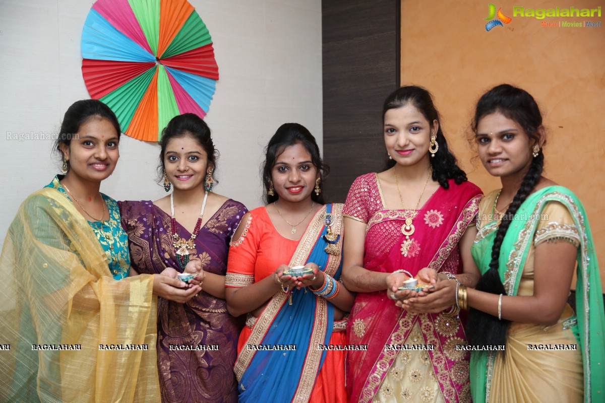 Instituto Design Innovation (IDI) Celebrates Diwali With Diya Decoration & Traditional Dresses