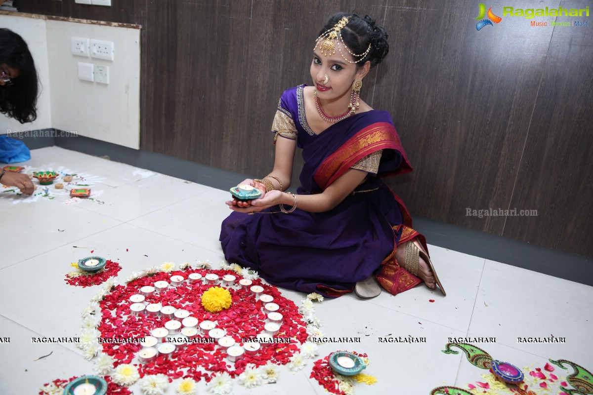 Instituto Design Innovation (IDI) Celebrates Diwali With Diya Decoration & Traditional Dresses