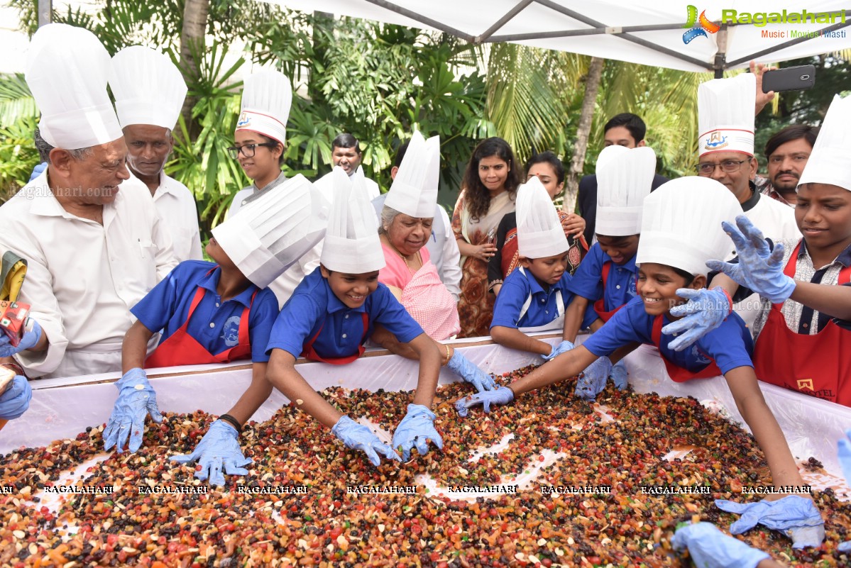 ITC Kakatiya Hotel Hosted Its Annual Cake Mixing Ceremony 2018