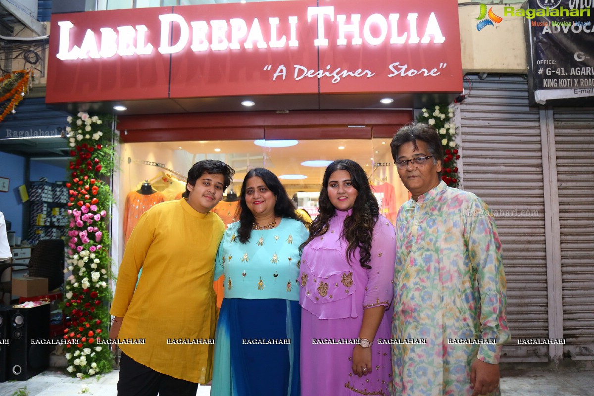 Label Deepali Tholia Opens Its 1st Store In Hyderabad at King Koti X Roads