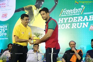 Freedom Hyderabad 10K Run 2018 Press Meet