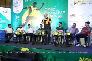 Freedom Hyderabad 10K Run 2018 Press Meet