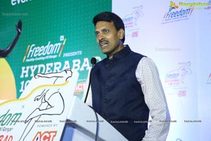 Freedom Hyderabad 10K Run 2018 Press Meet