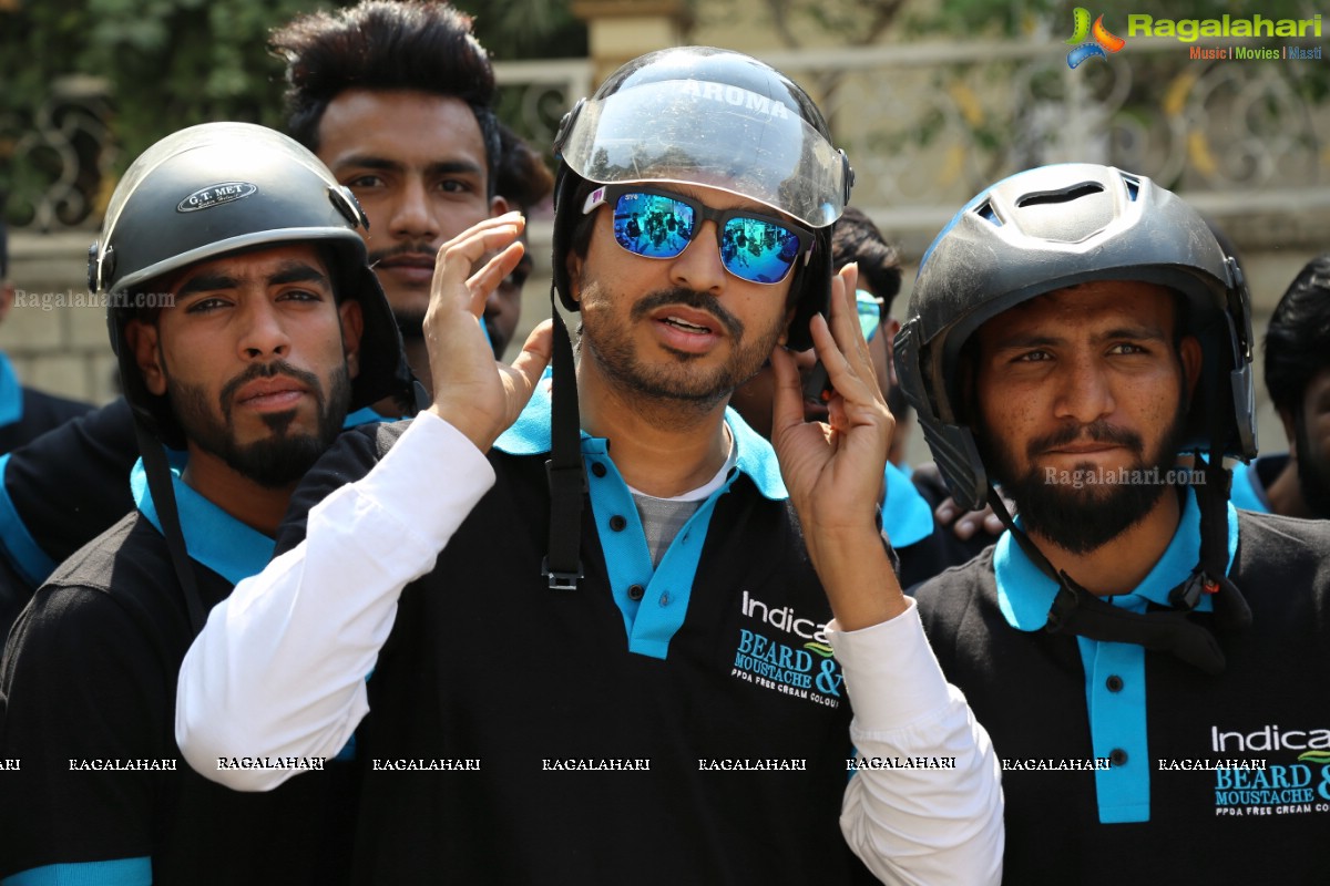 Big FM MJ Mr. Shekar Basha Fags Off No Shave November Bike Rally With Beard Gang