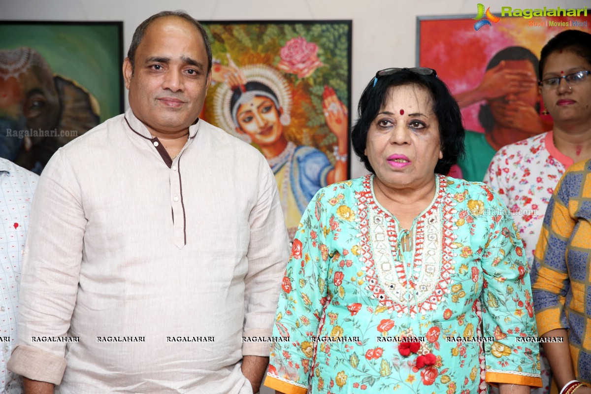 Rebirth - An Exhibition of Paintings by Nabanita Ray & Rajendra Ray @ Pegasus Art Gallery