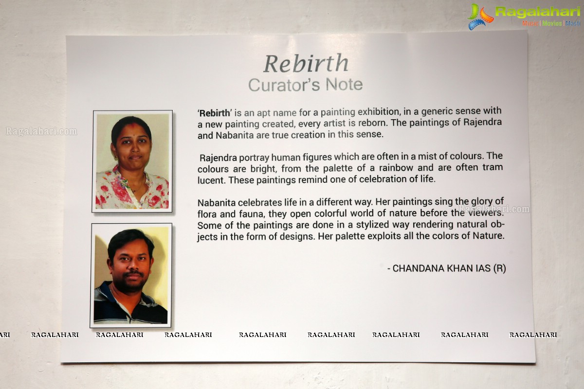 Rebirth - An Exhibition of Paintings by Nabanita Ray & Rajendra Ray @ Pegasus Art Gallery